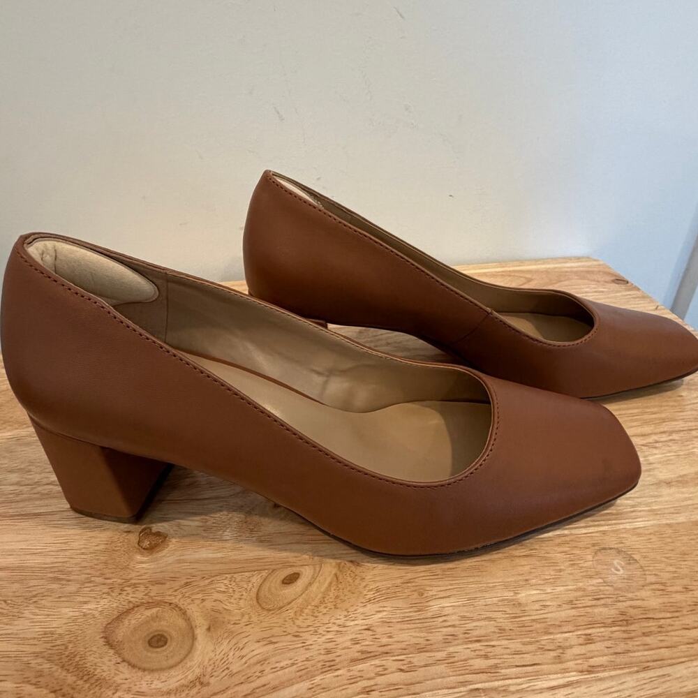 Naturalizer Karina Pump English Tea 8.5 Comfortable 2" Heel Professional Work